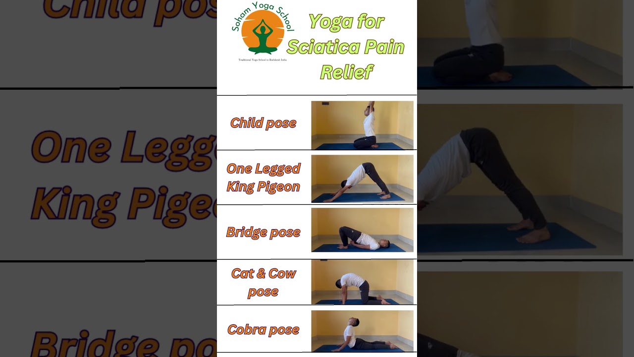 Yoga for Sciatica Pain Relief - Quick and Effective Poses