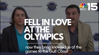 Fell in love at the Olympics, now they bring knowledge of the games to the Gulf Coast - NBC 15 WPMI