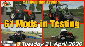 GIANTS MODS IN TESTING NEW MODS IN Modhub  FARMING SIMULATOR 19