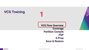 [Synopsys tool 강좌] VCS (1/3) - VCS 기본 flow 및 기본 option