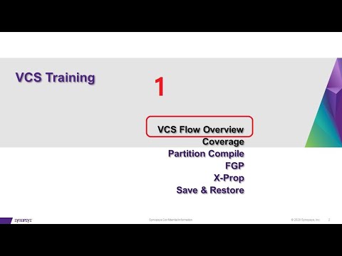 [Synopsys tool 강좌] VCS (1/3) - VCS 기본 flow 및 기본 option