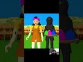 Scary Teacher 3D vs Squid Game Crocodile Teeth Challenge Troll Neighbor and Granny Loser #shorts