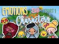 Emotions As Characters - Toca Life World