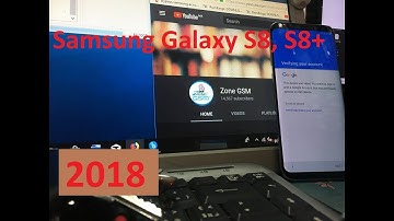 BYPASS GOOGLE Account (FRP) on Samsung Galaxy S8, S8+ | TESTED & 100% WORKING 2018