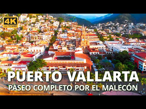 Video: Recorrido a pie por Puerto Vallarta