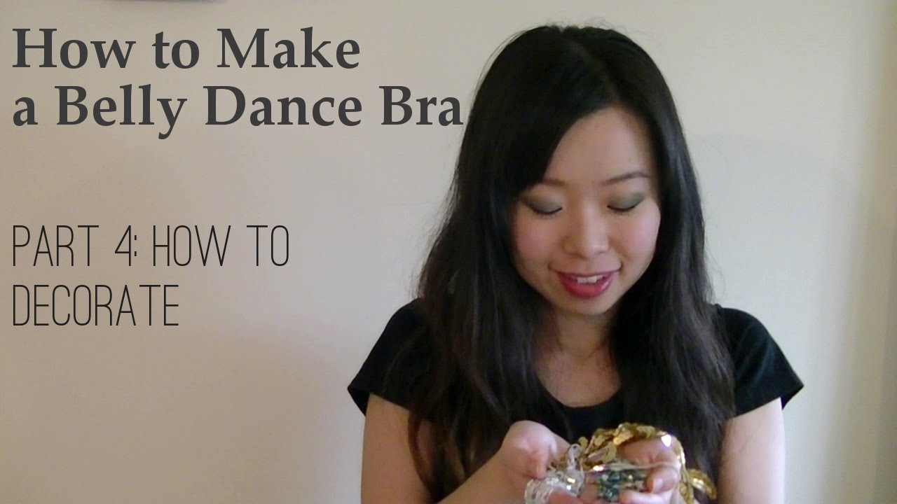 How to Line a Bra Top with Chani Pt 2 - Line a Bra from Scratch - SPARKLY  BELLY