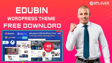Edubin Theme Free Download Latest Version | Lifetime Free Updates | GPLCLICK