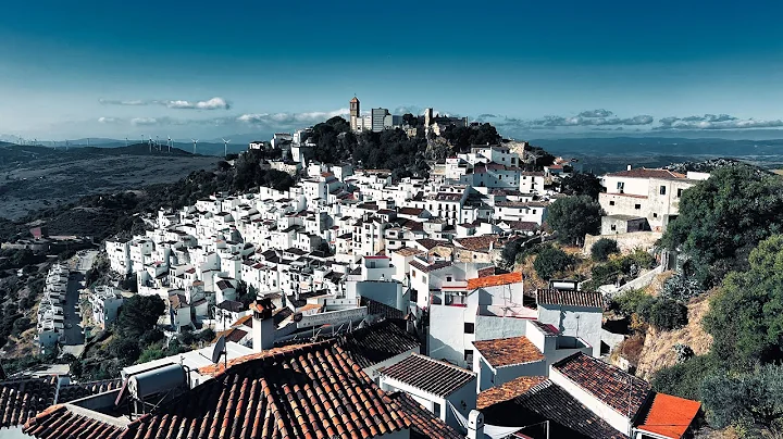 Casares Old Town Walking Tour,  Andalucia Spain, w...