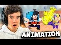 REACCIONANDO a las TOP 6 ANIMACIONES MAS FAMOSAS de BRAWL STARS