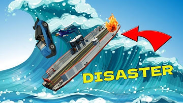 DRIVING A SUPERCAR OVER THE OCEAN? - Stormworks: Build and Rescue Multiplayer Gameplay