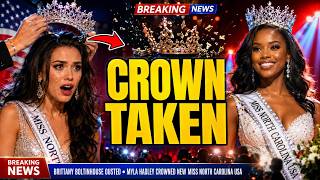 Miss North Carolina USA 2026 Dethroned After Racism Allegations | Brittany Boltinhouse Removed