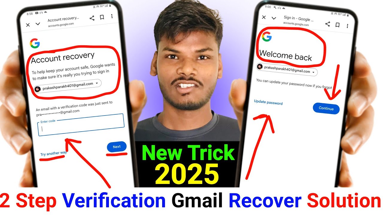 2 Step Verification Gmail Recover Solution 2025 l Gmail Recovery ...