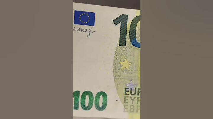 100 EURO 2019