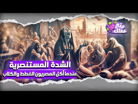 ما لا تعرفه عن الشدة المستنصرية فى مصر