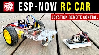 ESPNOW RC Car using ESP32| Joystick Remote Control 👌🏻