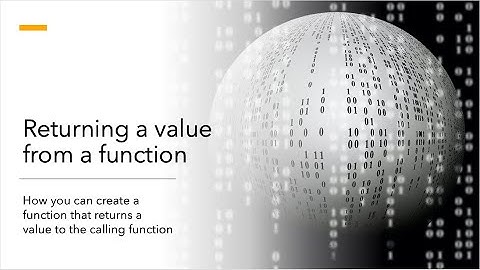 BeezMind C++ Programming - Returning a value from a function