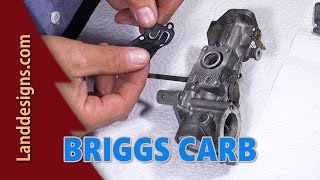 BRIGGS CARB REBUILD