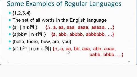 Foundations 03 01 Regular languages