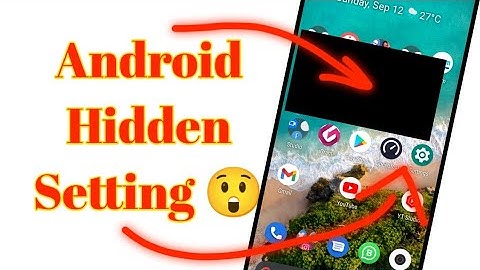 New Secret Setting For Android user | simulate secondary display settings