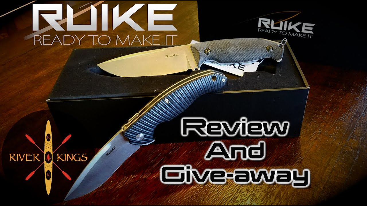 Ruike Knife Review and Giveaway! YouTube