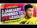 3 January Signings To WIN Premier League This Season! + Upamecano Latest | Man United News Now