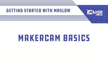 Makercam for Maslow Basics: 1 From SVG to GCode