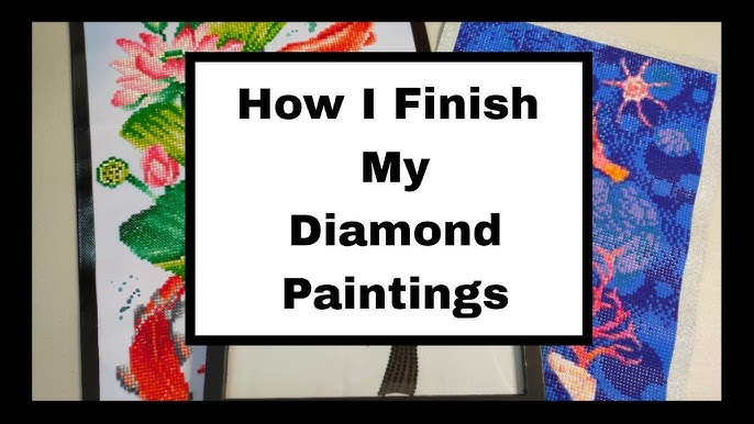 How I Seal My Diamond Paintings Without Losing Sparkle - This Works! 