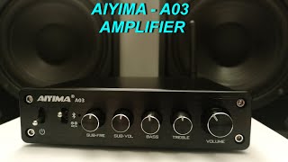 Aiyima - A03 Bluetooth amplifier B2D1364 (Unboxing & Test) screenshot 2