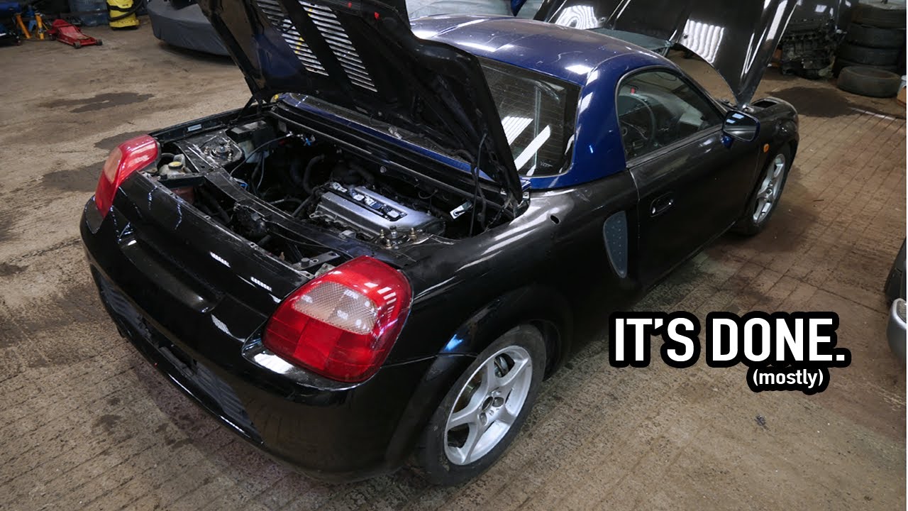 MR2 Engine Swap Finale - IT'S DONE.