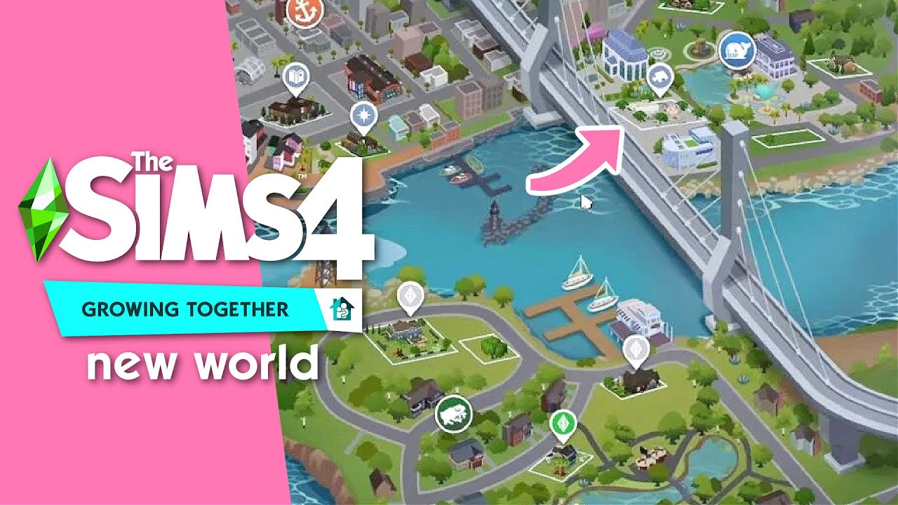 NEW MAP REVEALED SAN SEQUOIA Sims 4 Growing Together World YouTube NEW MAP REVEALED SAN SEQUOIA Sims 4 Growing Together World YouTube