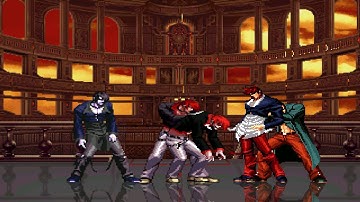 ( KOF MUGEN ) İORIGAMI-SHADOW Vs  Best Bost İori Yagami Team
