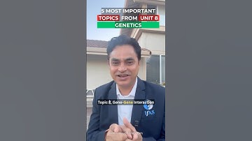 Top 5 Genetics Topics for CSIR NET JRF Life Science Exam 2025! 🧬📝#kcsir #ifas