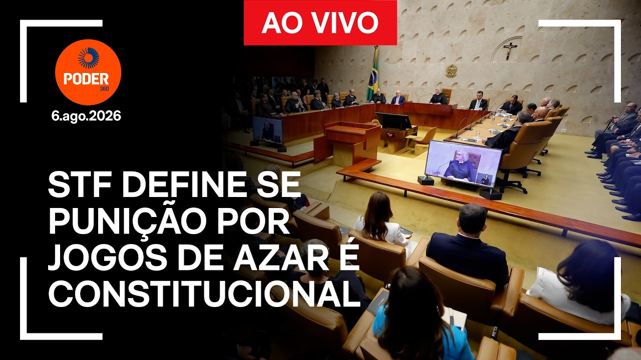 Ao vivo: STF define se punição por jogos de azar é constitucional