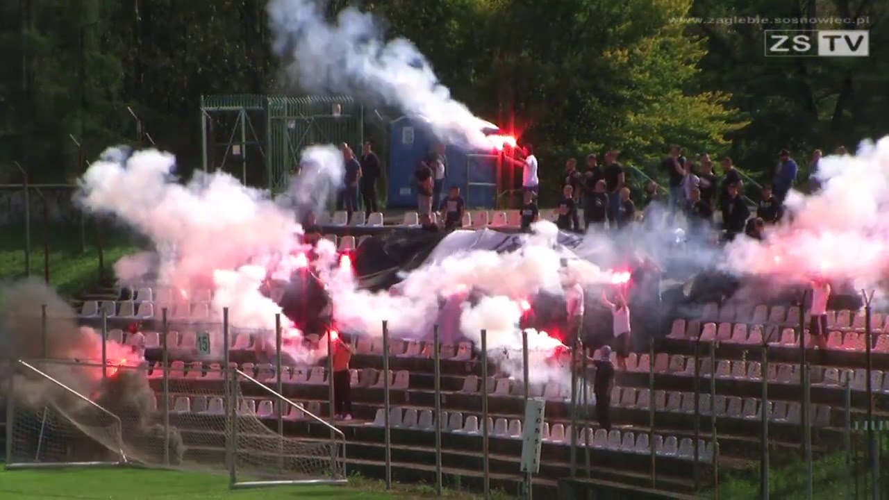 ZSTV: Zagłębie Sosnowiec - Sandecja Nowy Sącz kibicowsko