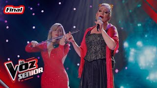 Gloria Elena canta &#39;Marinero de luces&#39; en la final | La Voz Senior 2022