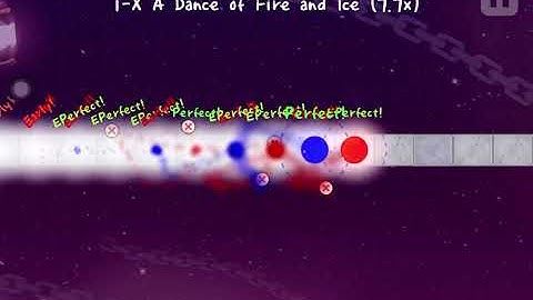 ADOFAI mobile 1-X 7.7x speed