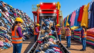 The Incredible Recycling Journey of Old Clothes to Luxury Decorative Cushions in India