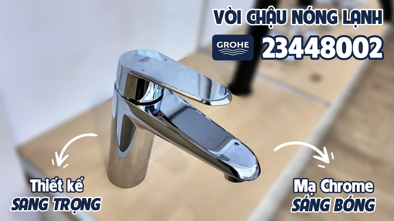 Vòi chậu nóng lạnh Eurodisc Cosmo M-Size Grohe 23448002