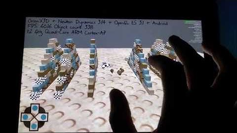 Android Newton Dynamics 2018