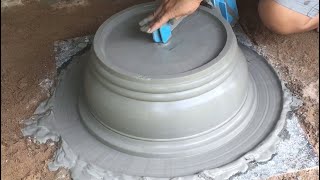 ทำกระถางใช้เอง กระถางชวนชม By |Hand Made |