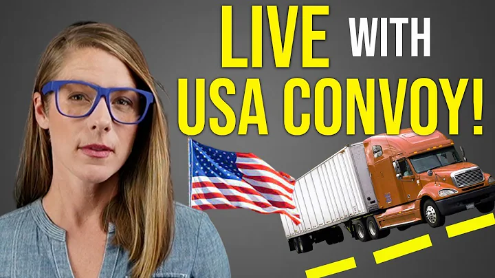 DAY 1: LIVE with the USA trucker convoy || Michael...