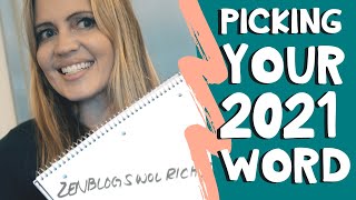 Picking Your 2021 Word