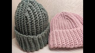 ШАПКА ЖЕНСКАЯ КРЮЧКОМ . Women's crochet hat.