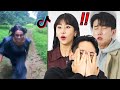 Boys VS Girls Try not to scream challengeㅣScary Tiktok compilation