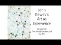 Dewey&#39;s Art as Experience - Ch 10: The Varied Substance of the Arts