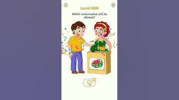 Dop 2 level 1058 | Which watermelon will he choose? #shorts