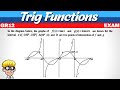 Trig Functions Exam Questions