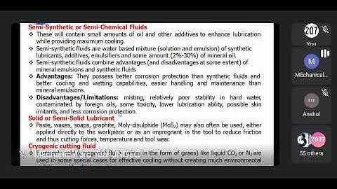 manufacturing technology video 51 | types of cutting fluids
