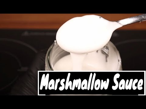 Homemade Marshmallow Sauce Quick And Easy Topping!