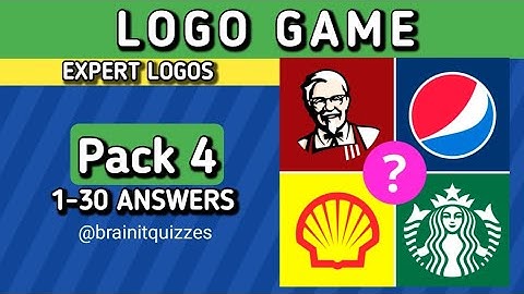 logo game, expert logos, pack 4 #logogame